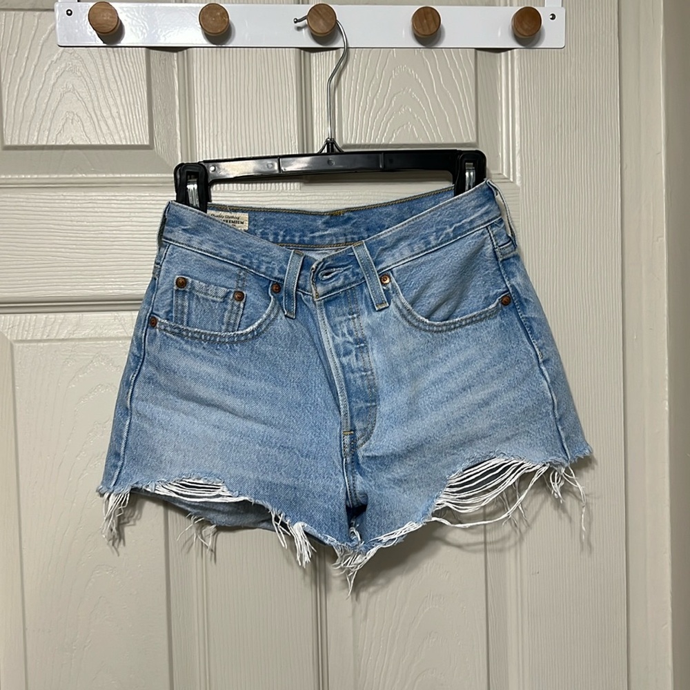 Levi 501 denim shorts